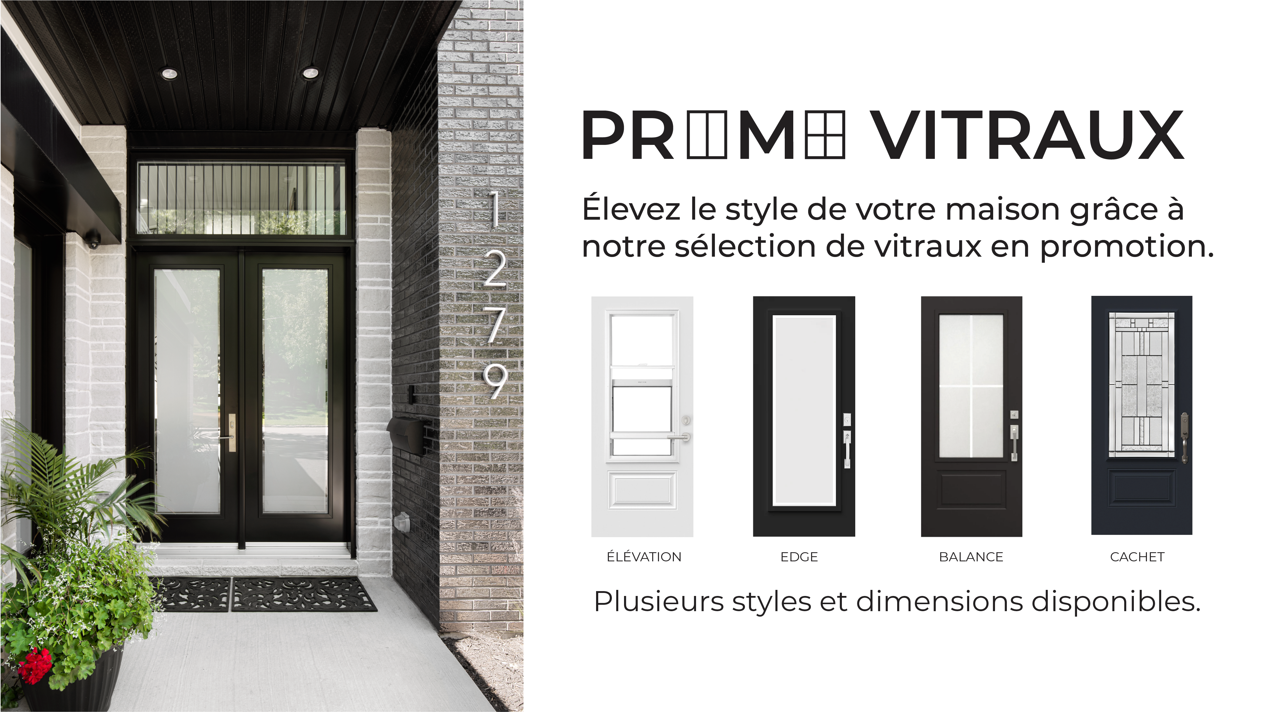 Vitraux de porte